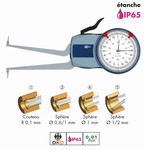 Palpeur intrieur mcanique IP65 0,01 mm avec certificat dtalonnage Feku