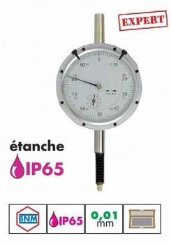 Comparateur mcanique 0,01 mm IP65  Qualit Expert