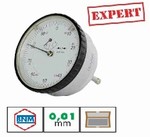 Comparateur mcanique 0,01 mm avec touche dorsale  Qualit Expert Feku