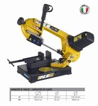 Scie  ruban descente manuelle sans lubrification 1440 mm - 230V 1200W SN120XL Femi