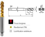 Taraud hlicodale HSSE PM revtement TiN DIN371/376-6H