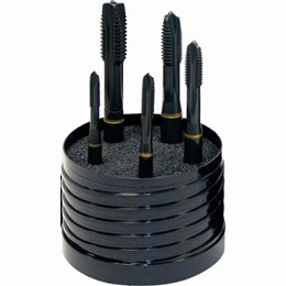 Coffret de 5 tarauds M5-M12 Universels débouchants GUN