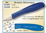 Grattoir cramique 15 x 40mm