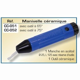 Ebavureur  outil tournant