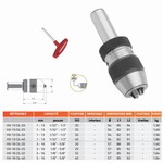 Mandrin de perage de prcision  cl monobloc queue cylindrique HEXA Llambrich