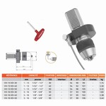 Mandrin de perage de prcision  cl monobloc DIN-69880 VDI HEXA Llambrich