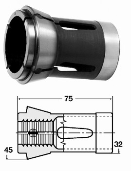 Pince de serrage type 161E DIN6343