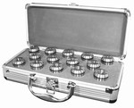Coffret de pinces de prcisions ER DIN 6499  Boite de rangement en aluminium Mack Werkzeuge AG