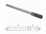 Rallonge porte-pince type Erickson avec queue cylindrique Mack Werkzeuge AG