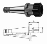 Mandrin SK DIN2080 pour pinces ER Mack