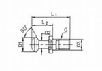 Tirette pour mandrin MAS BT 60 Mack