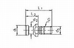 Tirette pour mandrin DIN 69872 B SK sans trou Mack