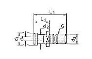 Tirette pour mandrin ISO 7388 II A SK avec