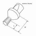 Broche Torx pour mandrin de brochage 16 mm Mack Werkzeuge AG