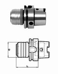 Mandrin de taraudage synchronis avec attachement DIN 69893 HSK-A Mack