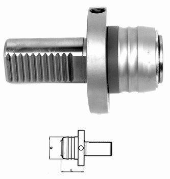 Mandrin de taraudage synchronis avec attachement DIN 69880 VDI