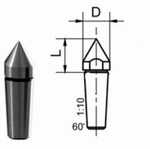 Accessoire Srie 900 - Embout Interchangeable Centre pointu Mack