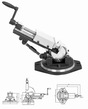 Étau rotatif 360° 3 axes – Type ZENTRA MSK