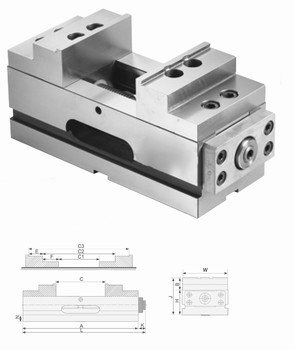 Étau auto-centrant 4 et 5 axes - Type ZENTRA ZSM2