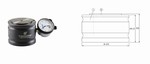 Appareil de remise  zro avec comparateur, 0,01 mm Tschorn