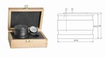 Appareil de remise  zro avec Aimant et  comparateur, 0,01 mm Tschorn