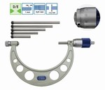 Micromtre d'extrieur vernier lecture directe avec piges de rglage interchangeable 150  275 mm Orion
