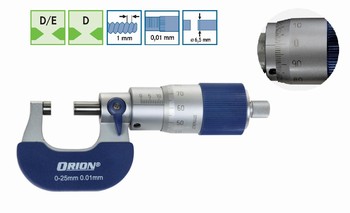 Micromtre d'extrieur vernier lecture directe ORION