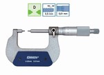 Micromtre d'extrieur vernier pour surfaces de mesure rduites ORION ORION