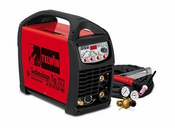 Poste  souder INVERTER TIG, PULSE TIG et MMA 230V  Technology TIG 222 AC-DC HF LIFT VRD TELWIN