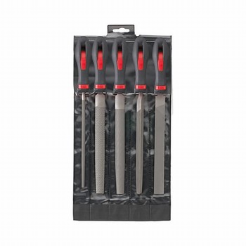 Jeu de 4 limes  finitions + 1 rpe 200mm  Manche bi-matire ergonomique