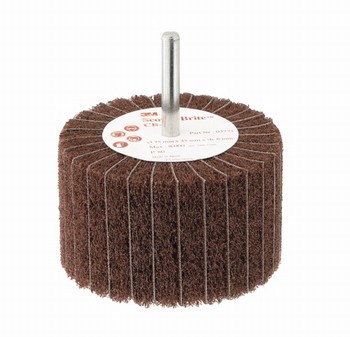 Brosse  lamelles Scotch-Brite corindon et nylon 75x45 mm pour Aluminium, Inox, Acier  Grain 80 et 120 3M