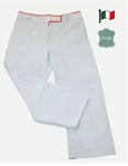 Pantalon de soudeur en cuir crote  serrage velcro WUITHOM